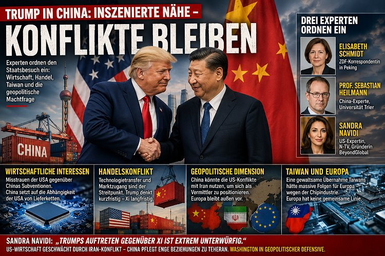 Das Treffen zwischen US‑Präsident Donald Trump und Chinas Staatschef Xi Jinping wurde von beiden Seiten als Zeichen der Kooperation inszeniert