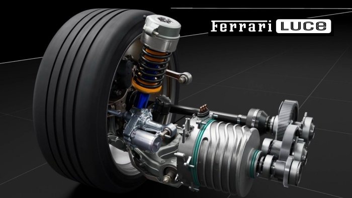 Der Motor des Ferrari Luce