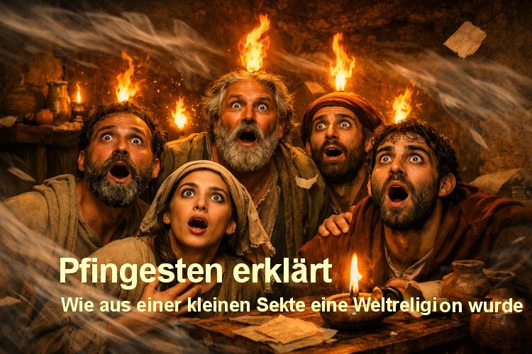 Pfingsten richtig erklärt.  Selbst viele Christen wissen nicht exakt, warum es überhaupt gefeiert wird.